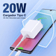 thumbnail image 1 of Cargador más cable compatible para Iphone 20 W Pack Cable Ti, 1 of 4
