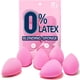 thumbnail image 1 of Set de esponjas de maquillaje BEAKEY, sin látex, 6 unidades, color rosa supersuave, 1 of 8