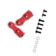 thumbnail image 2 of 2 Soportes De Montaje De Servo, Piezas De Actualización Para Coche RC TT01 TT02 1/10, Color Rojo, 2 of 5