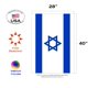thumbnail image 2 of Bandera Toland Home Garden de Israel, 71 x 102 cm, poliéster, 2 of 5