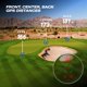 thumbnail image 3 of Telémetro Blue Tees Golf Captain Pro Golf con distancias de pendiente y GPS, telémetro láser de 1200, 3 of 9