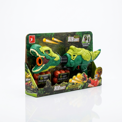 Juguete Lanzador De Dinosaurio - Toyng