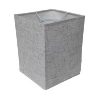 Ioensy - Pantalla De Lámpara De Arpillera De Tela, Pantalla De Lámpara De Pie Moderna Para Lámpara De Mesa De Dormitorio De Hotel, Cuadrado Beige