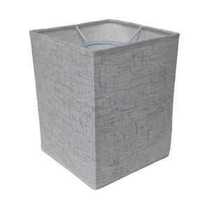 Ioensy - Pantalla De Lámpara De Arpillera De Tela, Pantalla De Lámpara De Pie Moderna Para Lámpara De Mesa De Dormitorio De Hotel, Cuadrado Beige