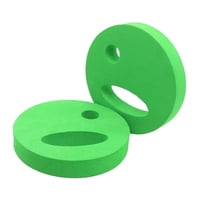 Ioensy - 2 Discos De Ejercicio Acuático Con Agarre Ergonómico Para Piscina, Resistencia Para Adultos, Niños Y Principiantes, Color Verde