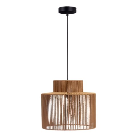 Genérico - Lámpara Colgante Moderna Nórdica Cuerda Tejido Retro Jhn