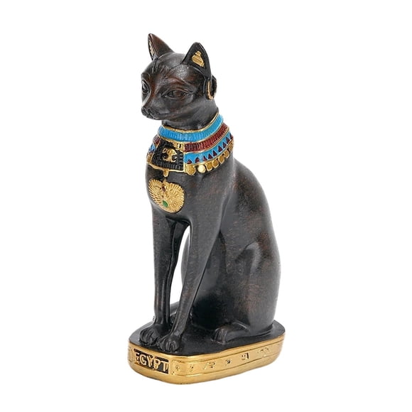 Estatua De La Diosa Gata Egipcia Bastet, Adorno Decorativo Para El Hogar, Estantería U Oficina.