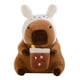 thumbnail image 4 of Peluche De Capibara Lindo Animal De Peluche De Capibara Para Ni?os Y Adultos Regalo Con Sombrero Blanco, 4 of 4