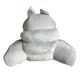 thumbnail image 1 of Almohada Para La Espalda, Cojín Para La Espalda, Almohada Para La Cintura, Cómoda Cama, Cojín Suave Para El Respaldo, Gris, 1 of 3