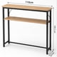 thumbnail image 2 of Estante Organizador 110x20x100cm, Repisa De Estilo Industrial Con Estructura Metálica Y Madera, 2 of 6