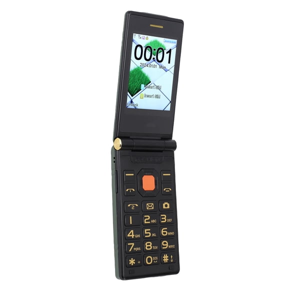 Teléfono plegable LICAEVEY Dual SIM 4800 mAh (Verde)