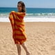 thumbnail image 2 of Toalla de Playa Stripes SUMMER FUN 90x180 cm Naranja, 2 of 6
