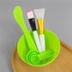 thumbnail image 1 of 1/3/5SETS Mask Bowl Health And Safety Easy To Clean 1 Set Green Makeup Tools Silicone Brush Not Easily Deformed Soft Material, 1 of 3