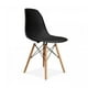 thumbnail image 2 of Comedor Mesa Vidrio 80Cms + 4 Sillas Eames Replica Color Negro, 2 of 2