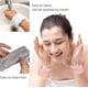 thumbnail image 3 of Spa Facial Diadema 12 Piezas Spa Diadema Muñequera Set Mujeres Maquillaje Diadema Niñas Lavado Rostro Diadema Suave Micrdeiber Maquillaje Baño Mujeres Niñas (Negro Blanco Gris Rosa), 3 of 7