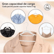 thumbnail image 2 of Set de 50 ganchos colgadores de ropa terciopelo blanco, 2 of 3