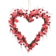 thumbnail image 5 of Coronas De Corazones Para La Puerta Delantera, Decoración De Favores De Fiesta Del Día De San Valentín, Rosa De 14'', 5 of 5