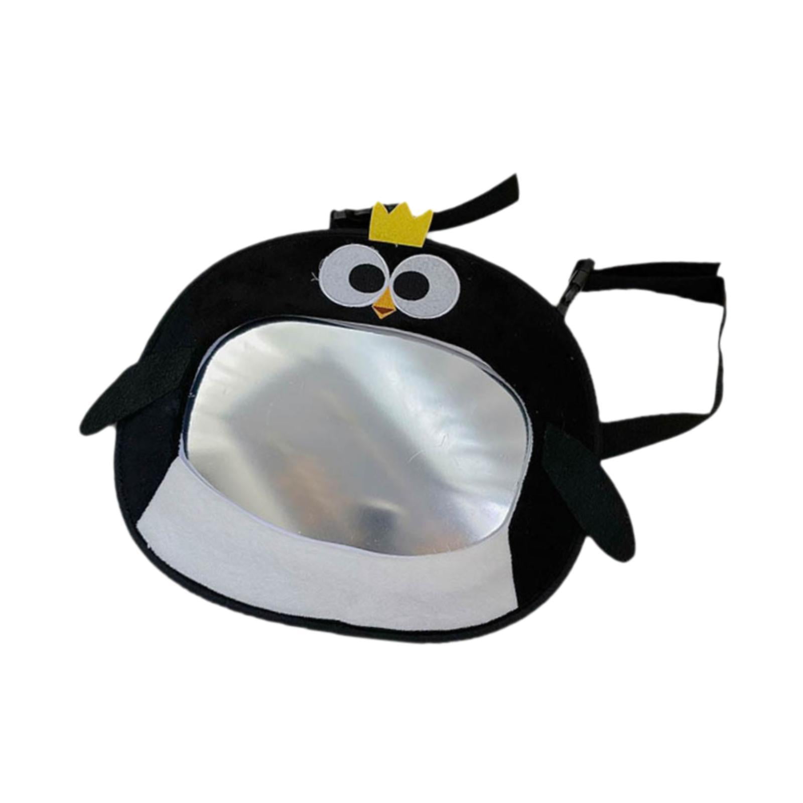 Magideal - Espejo Retrovisor Para Asiento Trasero De Coche De Bebé, Regalo De Navidad, Visión Clara Para Niños Pequeños, Decoración De Coche Con Búho De Dibujos