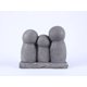 thumbnail image 4 of Figuine Hi-Line Gift Ltd. 77124-GY Buddha, poliresina, 4 of 4