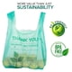 thumbnail image 3 of Bolsas de supermercado ecológicas Stock Your Home, 100 unidades, reutilizables de PLA, 3 of 7