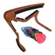 thumbnail image 3 of Guitarra Acústica Capo Extra Strings Pin Puller Guitar Clip Abrazadera Para Portátil Marrón, 3 of 5