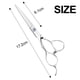 thumbnail image 4 of Tijeras para zurdos, tijeras de peluquero, tijeras de peluquería para zurdos, tijeras de dientes planos de 6 pulgadas, tijeras de peluquería profesionales para zurdos., 4 of 5