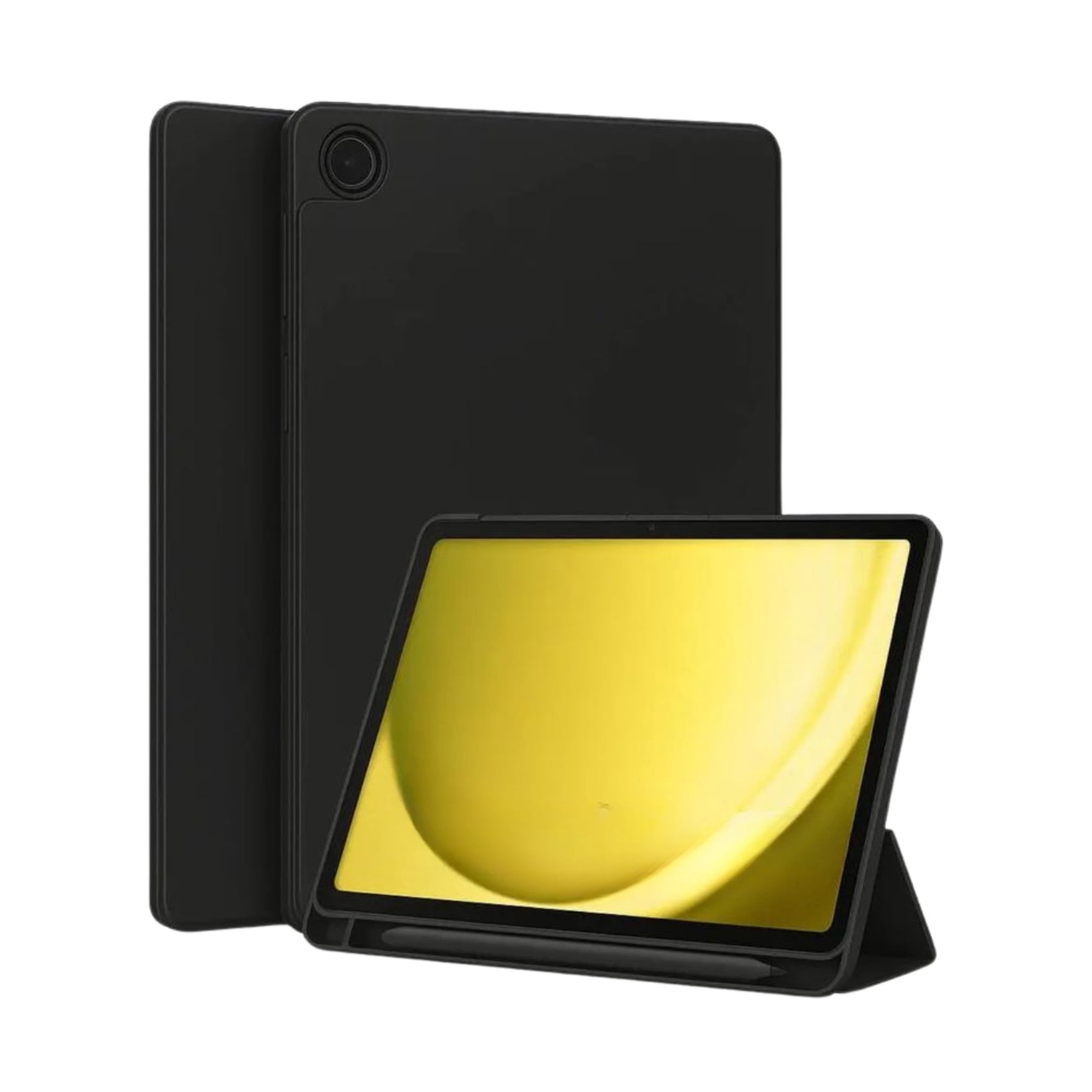 Detek Accesorios - Funda Smart Cover Para Tablet Samsung A11+ Plus (2025) - Negro