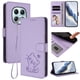 thumbnail image 2 of Funda de Gato tipo Libro para Xiaomi Redmi Note 15 4G/5G, Lila Claro, 2 of 6