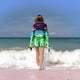 thumbnail image 2 of Sally Face Toalla de playa de secado rápido con diseño temático, regalo para mujeres y niñas, ideal para cumpleaños, fans, amantes de la música, uso en la playa o al aire libre, 78 × 180 cm, 2 of 6