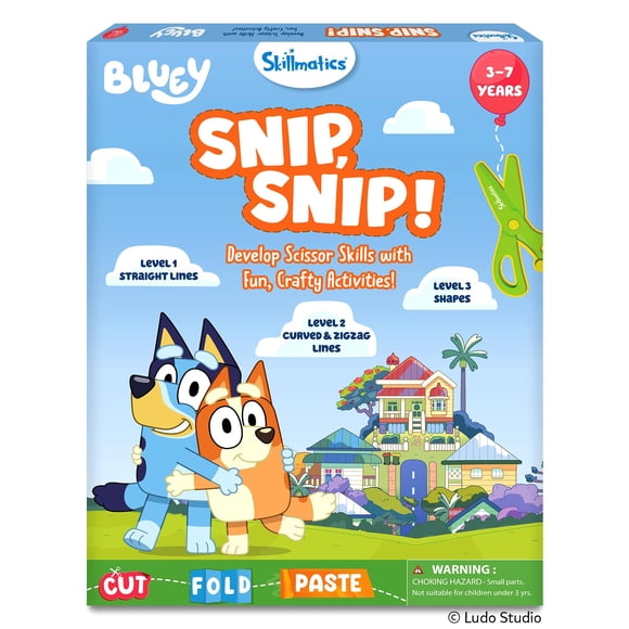 Kit de Manualidades Skillmatics Snip Snip para Preescolar - Habilidades con Tijeras