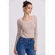 thumbnail image 1 of Polera Mujer Canalé Beige, 1 of 4