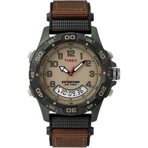 Timex T45181 Expedition Resin Combo De Resina Marrón/Verde Reloj Con Correa De Nylon Timex Timex