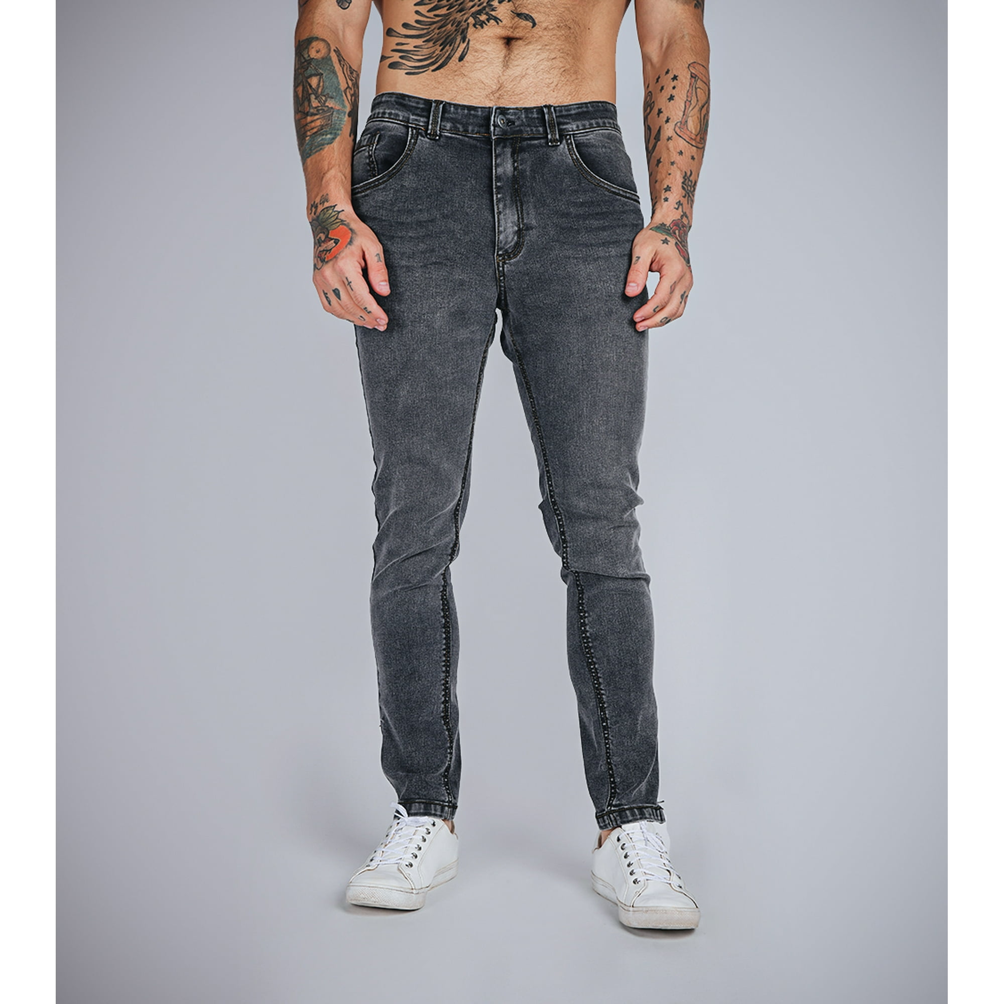 U Esenciales - Jean Slim 201 Modern Esencial Gris Washed