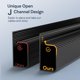 thumbnail image 4 of Gestión de cables para debajo del escritorio Delamu J Channel, paquete de 4, negro, 4 of 9