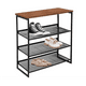 thumbnail image 2 of Zapatero Estilo Industrial Negro, 2 of 3