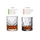 thumbnail image 3 of Set de vasos de whisky OLD BARREL de cristal de 300 ml con moldes para bolas de hielo, 3 of 9