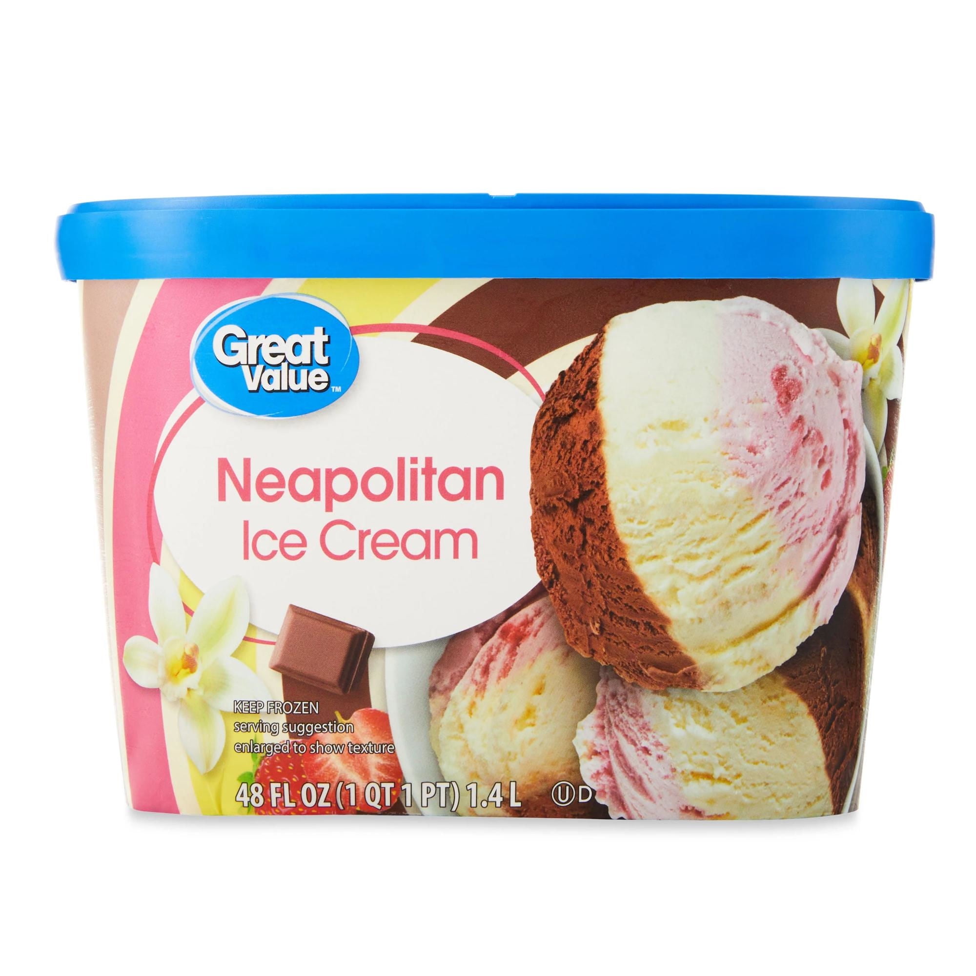 Helado Neapolitan Pote 1,4 L Great Value
