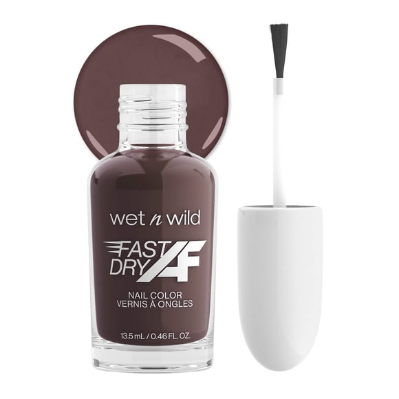 Esmalte de uñas wet n wild Fast Dry AF Fall Marrón rojizo