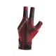 thumbnail image 4 of Guantes De Billar De Secado Rápido Antideslizantes Para Tacos De Billar Para Jugar Adultos Mujeres Negro Y Rojo, 4 of 5