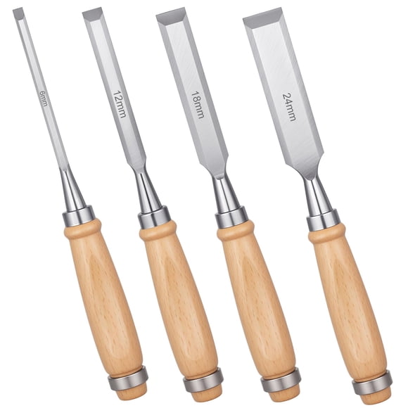 Cincel Amvp Xu 6 mm, 12 mm, 18 mm, 24 mm – Juego de 4 piezas