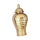 thumbnail image 2 of Temple Jar Con Tapa Mesa De Almacenamiento De Té Versátil Organizador De Almacenamiento De Tarro De Jengibre Dorado, 2 of 5