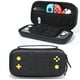 thumbnail image 1 of Funda de transporte a prueba de golpes compatible con Nintendo Switch Lite - Resistente carcasa rígida de EVA con suave forro de terciopelo, para consola + 15 tarjetas de juego + accesorios-Grueso, 1 of 8