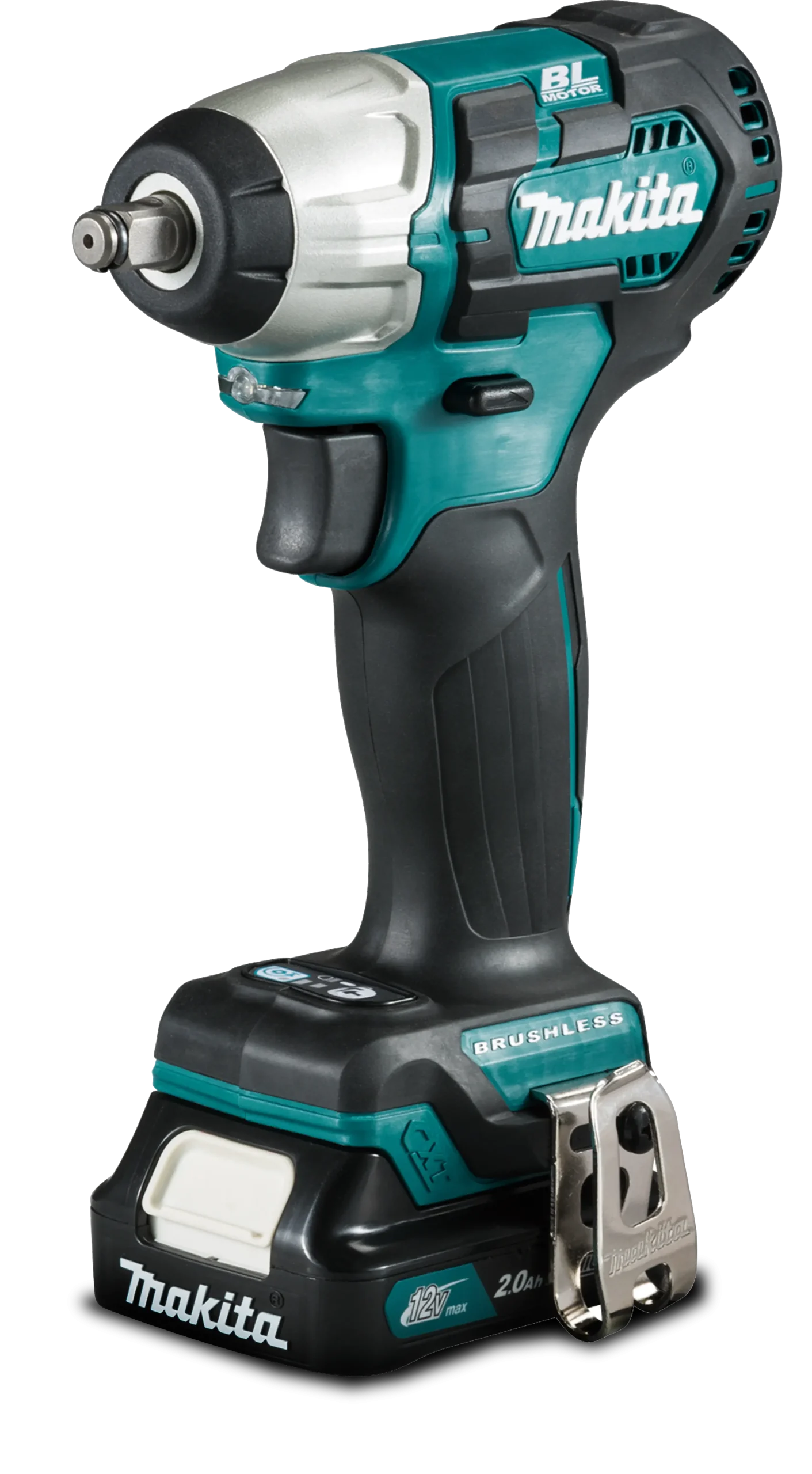 Makita - Llave Impacto 18V Tw160Dwae 3 8 12V Cxt+2 Bat 2A+Carg