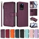 thumbnail image 3 of Funda Cartera Mariposa para [Samsung Galaxy S20 Ultra] con Soporte y Cremallera Violeta, 3 of 6