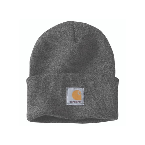 Gorro Carhartt de punto con puños para hombre Coal Heather