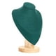 thumbnail image 1 of Soporte De Exhibición De Joyas Organizador Soporte De Cadena De Busto De Madera Verde M, 1 of 5