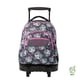 thumbnail image 1 of Mochila Escolar Con Ruedas para Niña Renglon Gris Totto, 1 of 5