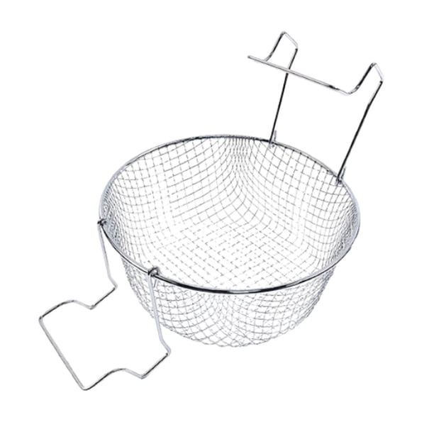 Cesta para freír de acero inoxidable, herramienta para freír aceite de cocina, Chips para freír, servir alimentos, aceite, cesta para freír, Chip para S