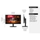 thumbnail image 2 of Monitor Samsung Odyssey G5 G50F de 27 pulgadas, 180 Hz, 1 ms, QHD, G-Sync, 2 of 3