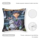 thumbnail image 5 of Sr. Toad viendo televisión Fundas de almohada de terciopelo con tema, regalos de funda de almohada, decoración para el hogar, cojín de lanzar, regalo de cumpleaños para fans y parejas.66*66cm., 5 of 6